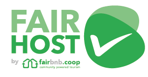Fair Host Certificate by FairBnB.coop